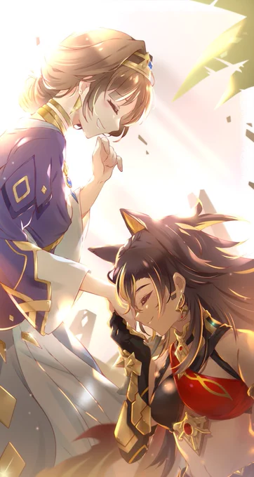 Goodbye Sumeru...  Thank you for introducing me to her! #Dehya #dunyarzad #dehyarzad #GenshinImpact #原神