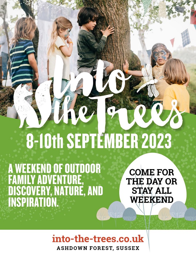 Into The Trees in the #Sussex countryside is a chance for families to slow down &amp; spend precious time together in nature after a busy summer. 
Take part in art, nature &amp; sport or do nothing at all. 
bit.ly/3Mgc6nh 
🌳 💚 
<a href="/sosussex/">So Sussex</a> <a href="/IntoTheTreesFes/">Into The Trees  🌳</a>