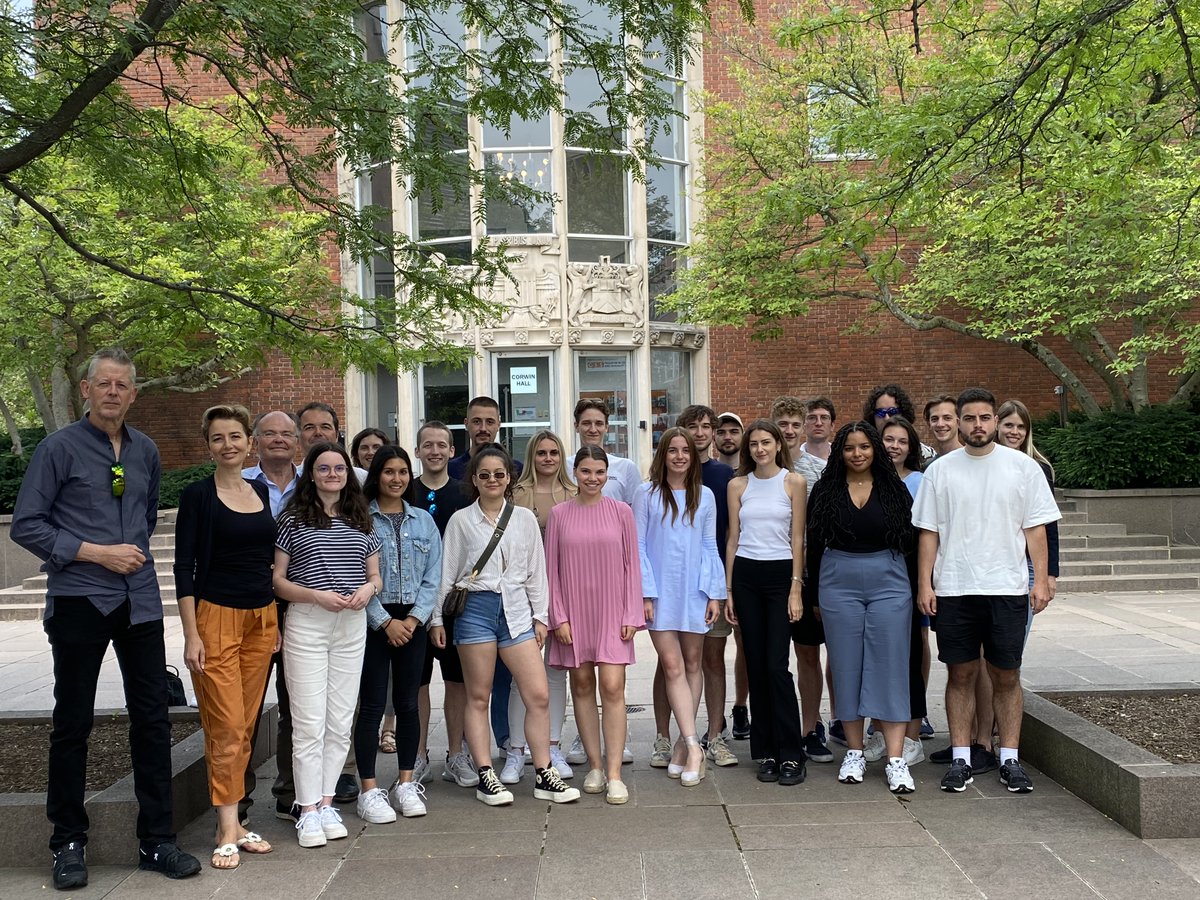 berndschenk's tweet photo. Our study trips in the past semester in our Bachelor program Business Administration @uni_li : Rhine Valley, Vienna, New York - Princeton. Looking forward to the next trips! https://t.co/v9H3VsJHRJ
