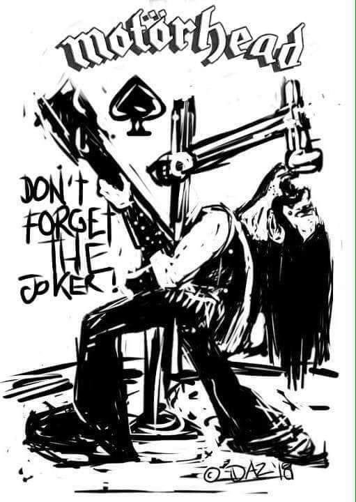 Morning 🌎 have yourselves a good and loud #MotorheadMonday 🔥♠️🔥