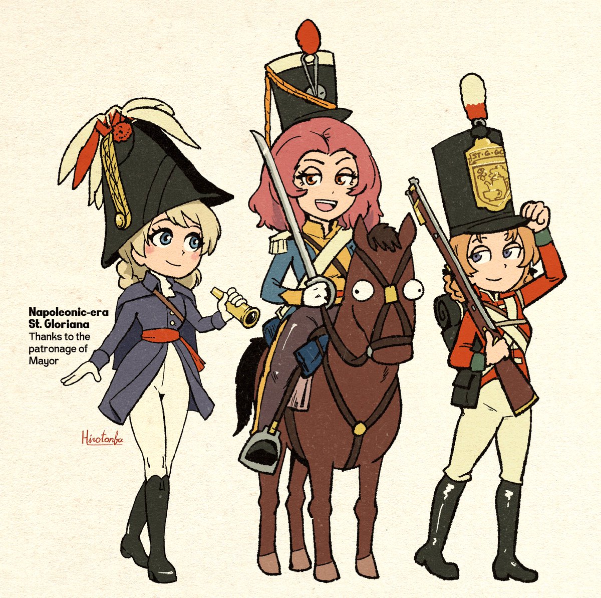 hirotonfa's tweet image. The final St. Gloriana Napoleonic Wars edition
