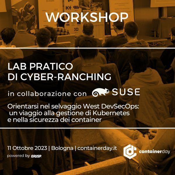 devsecopsdayit's tweet image. Partecipa ai #workshop al prezzo più basso. 
I biglietti #earlybird scadono questa settimana. 🦜

Guarda il programma completo qui
👉 2023.containerday.it/workshop/

Ti aspettiamo a Bologna l&apos;11.10.23

#devsecopsday23 #DevSecOps #Cybersecurity #Containers #Kubernetes #Microservices