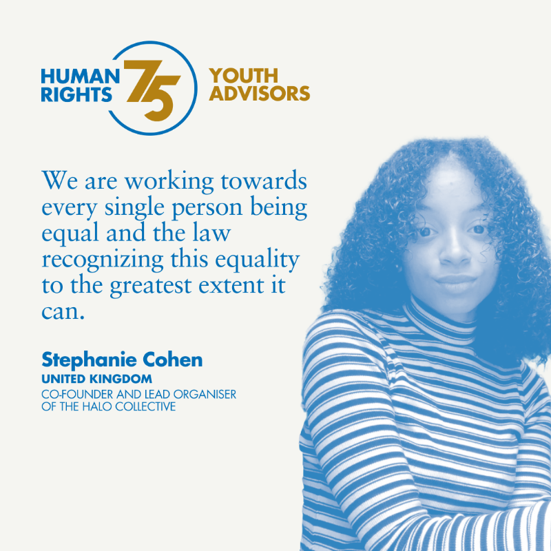 UNHumanRights's tweet photo. From climate action, to LGBTIQ+ rights, to youth empowerment &amp; beyond...

Our #HumanRights75 Youth Advisory Group is addressing pressing #humanrights issues &amp; paving the way for a better future for all!

Learn more about them &amp; the causes they are fighting for.

#YouthLead
