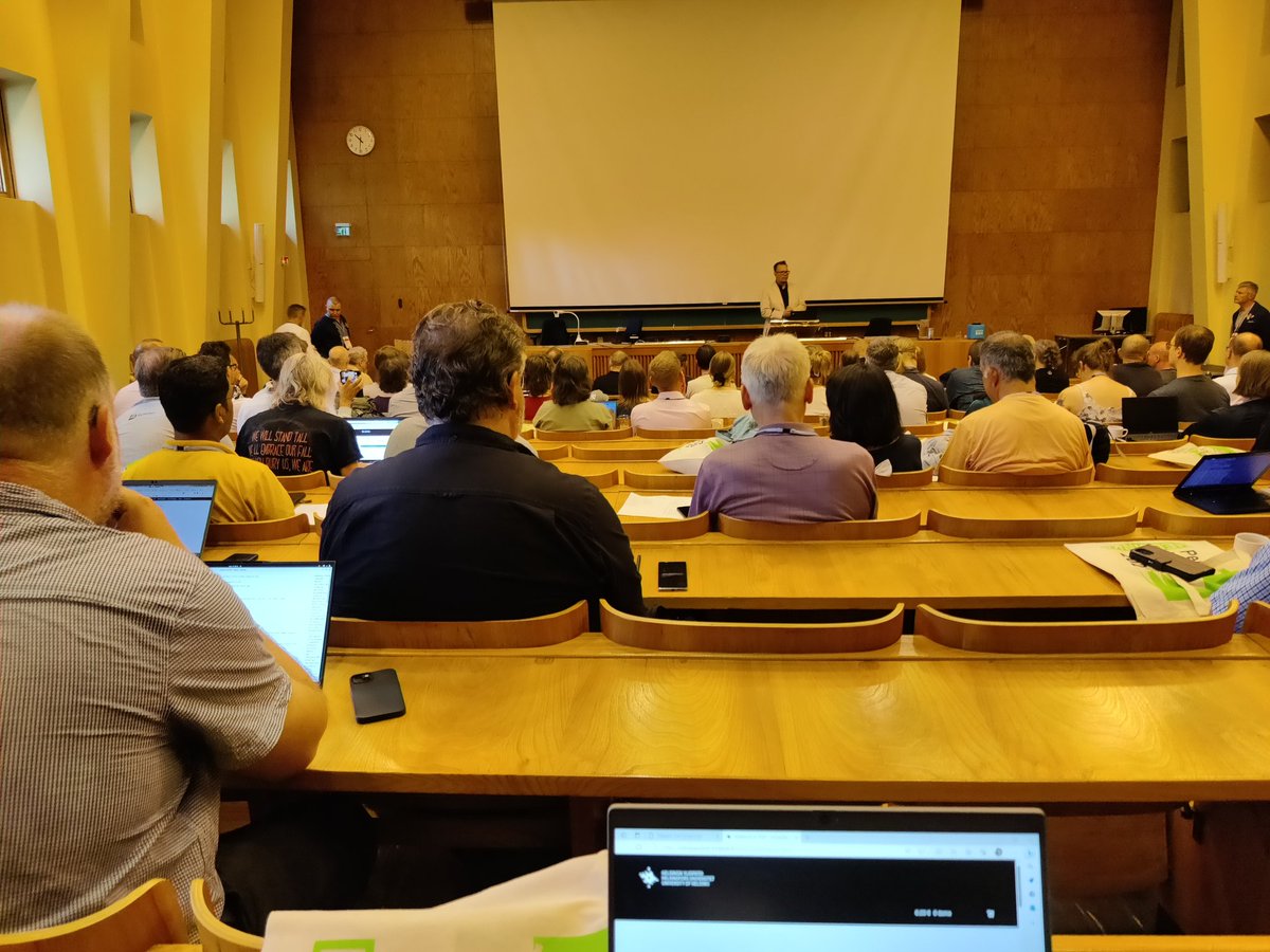 AnneLehto's tweet image. Today is the day!  #perlkohacon23 Opening speech by National librarian Kimmo Tuominen #openinfrastructures #koha #perl #openscience @natlibfi