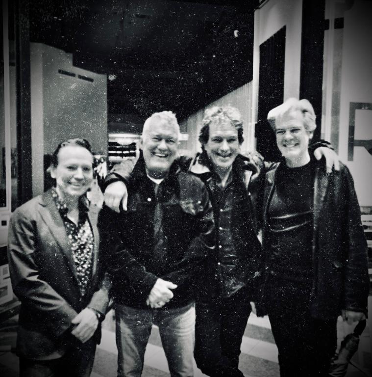 JimmyBarnes's tweet photo. Great to have lunch with these dear old friends of mine
#PhilSmall
@ianmossmusic
#DonWalker
@coldchisel https://t.co/vhIjP9gklL