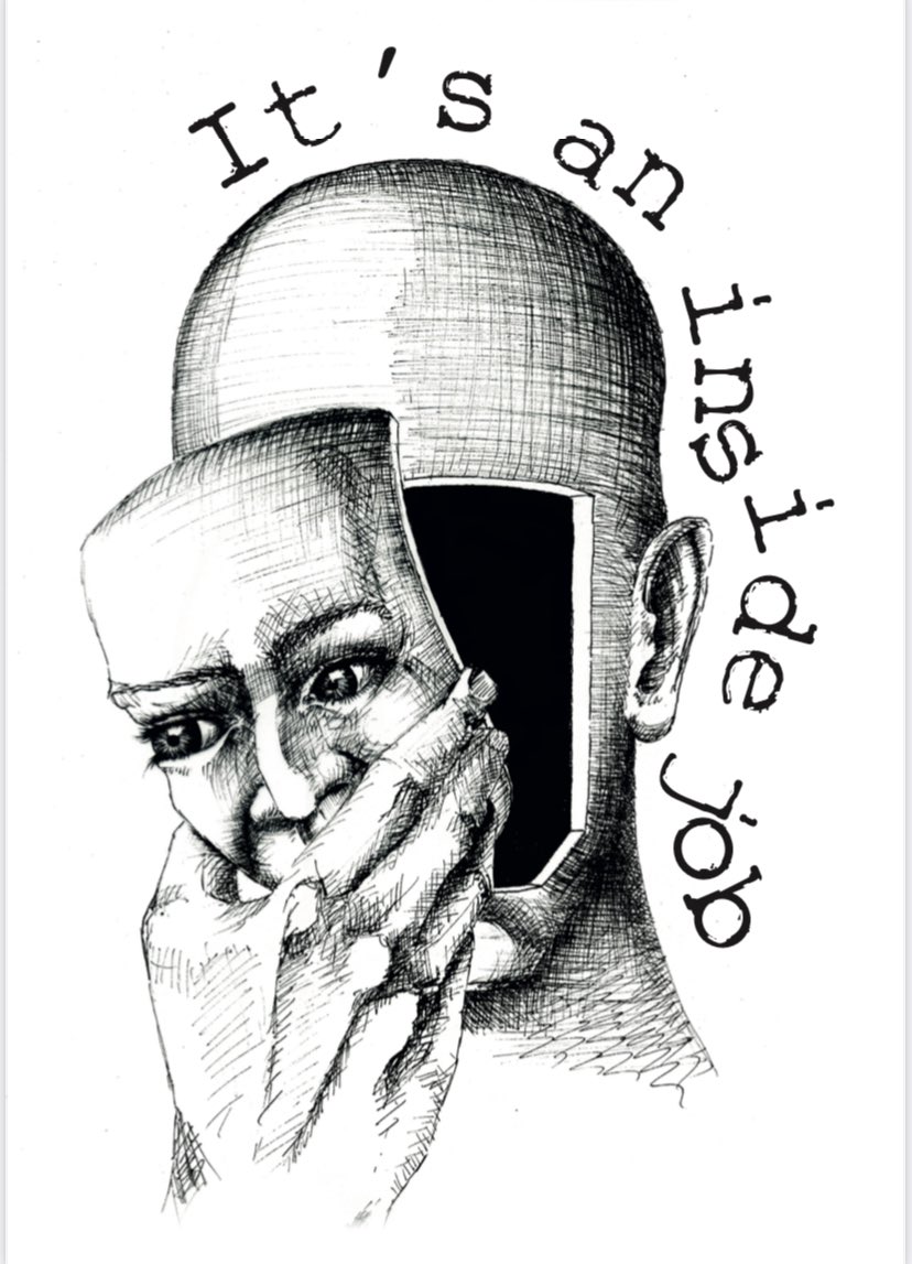 SteelDoorStudi1's tweet photo. It’s an inside job…
#hiddentrauma #childabuse #childcruelty #mentalhealth #prison #art #cptsd #recovery #12steps https://t.co/iMBzH3wuPY