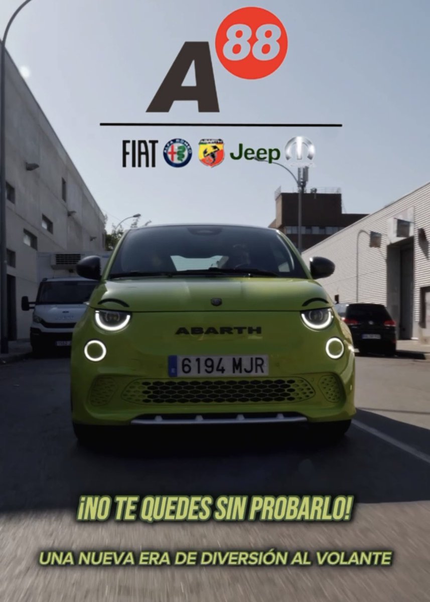 Auto88BCN's tweet photo. ¡Descubre como hacerte con uno!🦂⚡️
#abarth #abarth500e 

https://t.co/WY6rpuFneg https://t.co/TfT8mBqWB4