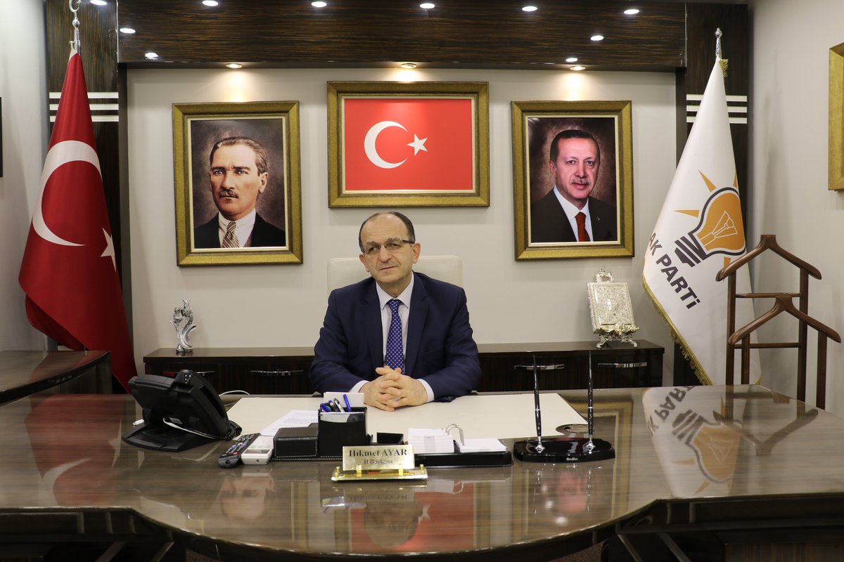 İL BAŞKANI HİKMET AYAR’DAN KURULUŞ YIL DÖNÜMÜ MESAJI
akpartirize.com/il-baskani-hik…