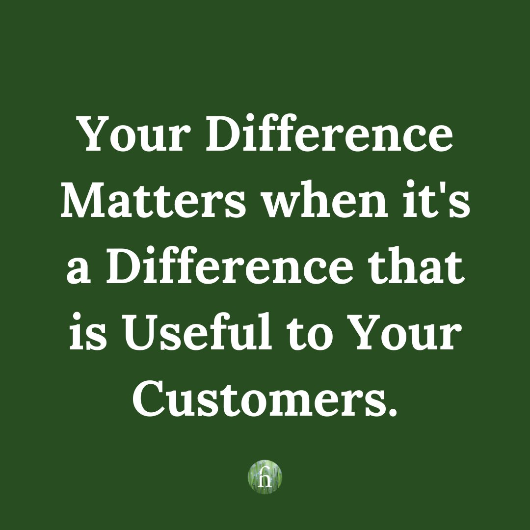 FinolaHoward's tweet photo. You know you're really good at what you do, but you're not quite sure what's different about it.
You find yourself wondering if it really matters for anyway. It Matters when it's Useful.

What's yours?

#pointofdifference #uniquesellingpoint #usp #positioning #marketingstrategy https://t.co/7EVv0eBUC1