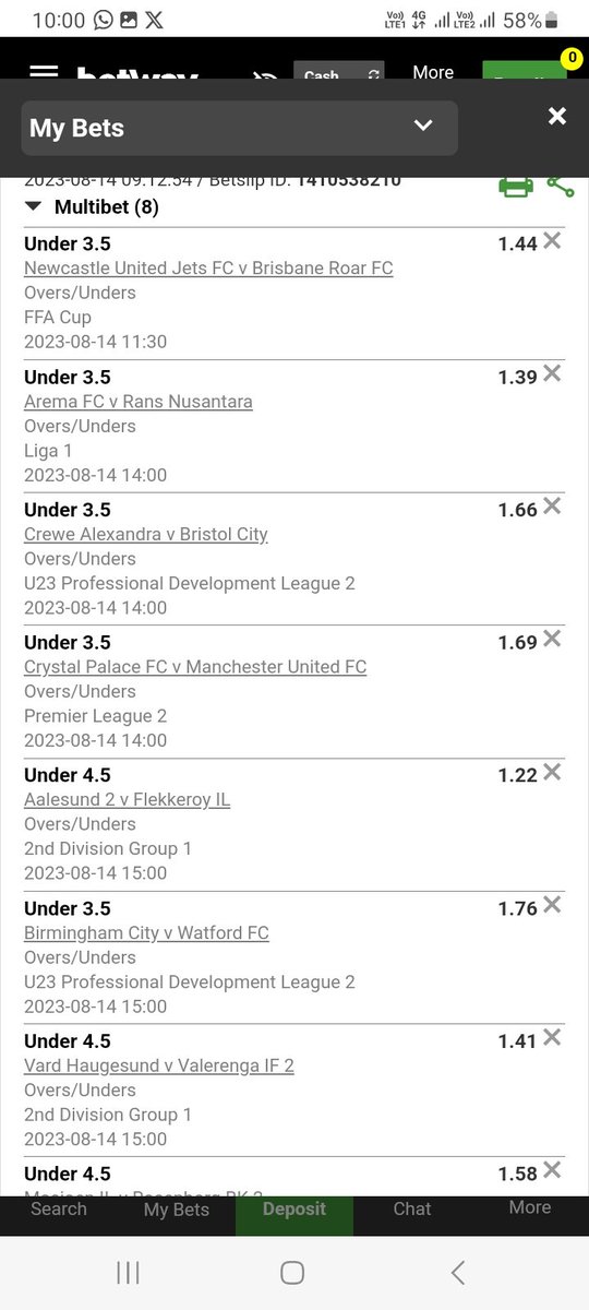 XuluSinothile's tweet photo. Unders.3 5 let's goo.....good luck ⚽ 🍏 X54131AE2 https://t.co/oqA3bW4JAV