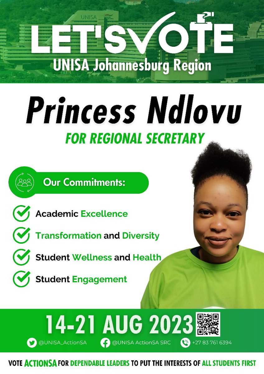 UNISA ActionSA SRC tweet media