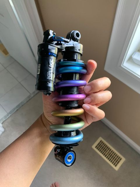 TI_SPRINGS's tweet photo. MTB Titanium Spring for RockShox Rear Shocks
Just tell us how you want the spring works,the spring parameters and more detailed demands.
https://t.co/PD9VBFGBjZ
#titaniumspring #rearshockspring #mtbspring #rockshoxspring #bikespring #motorspring #springcoil https://t.co/KIJk8G1N3y