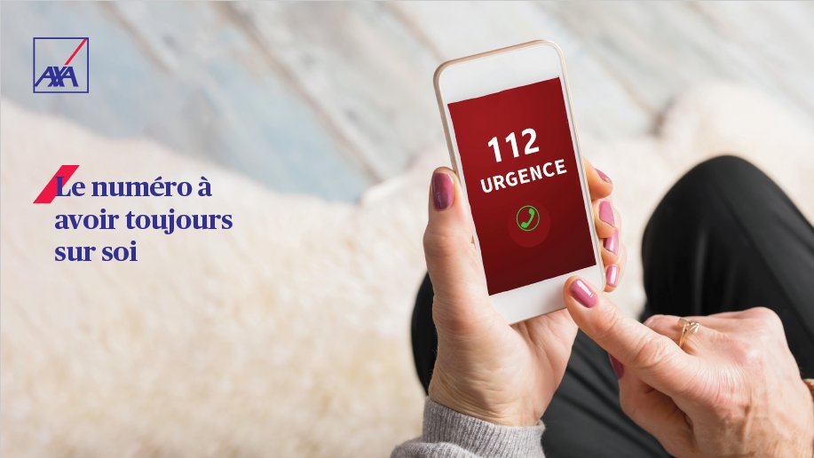 Parce que même en vacances, un accident est si vite arrivé, le 112 📞 est le numéro d’appel unique dans tous les Etats Membres de l’Union Européenne. 
Adoptez les bons réflexes et notez-le ✅

#Agirensemblepourlapréventionsanté #AXAPrévention