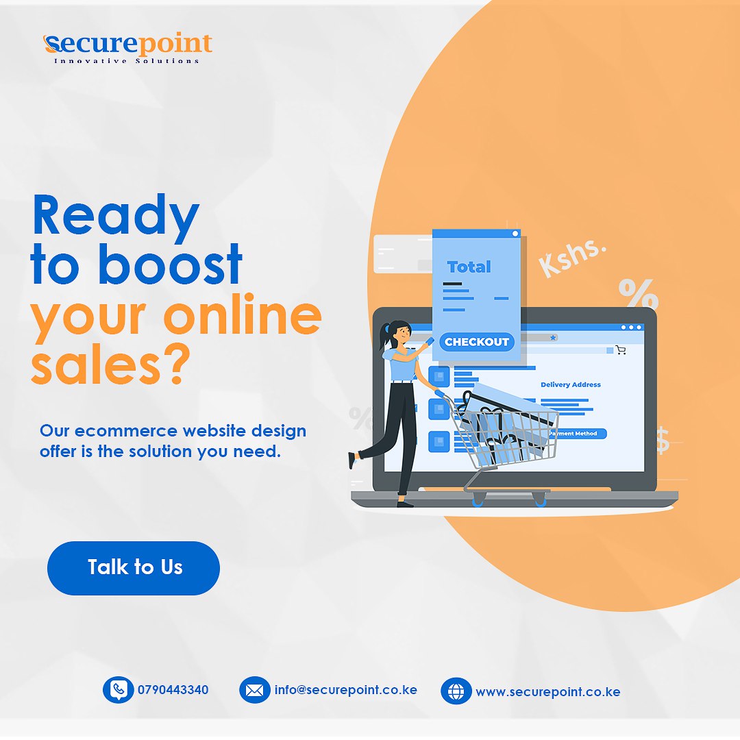 Securepoint_ltd's tweet photo. From mobile responsiveness to easy navigation, we'll make sure your ecommerce site checks all the right features. Get started with our offer Today. https://t.co/c8uYK841Fs