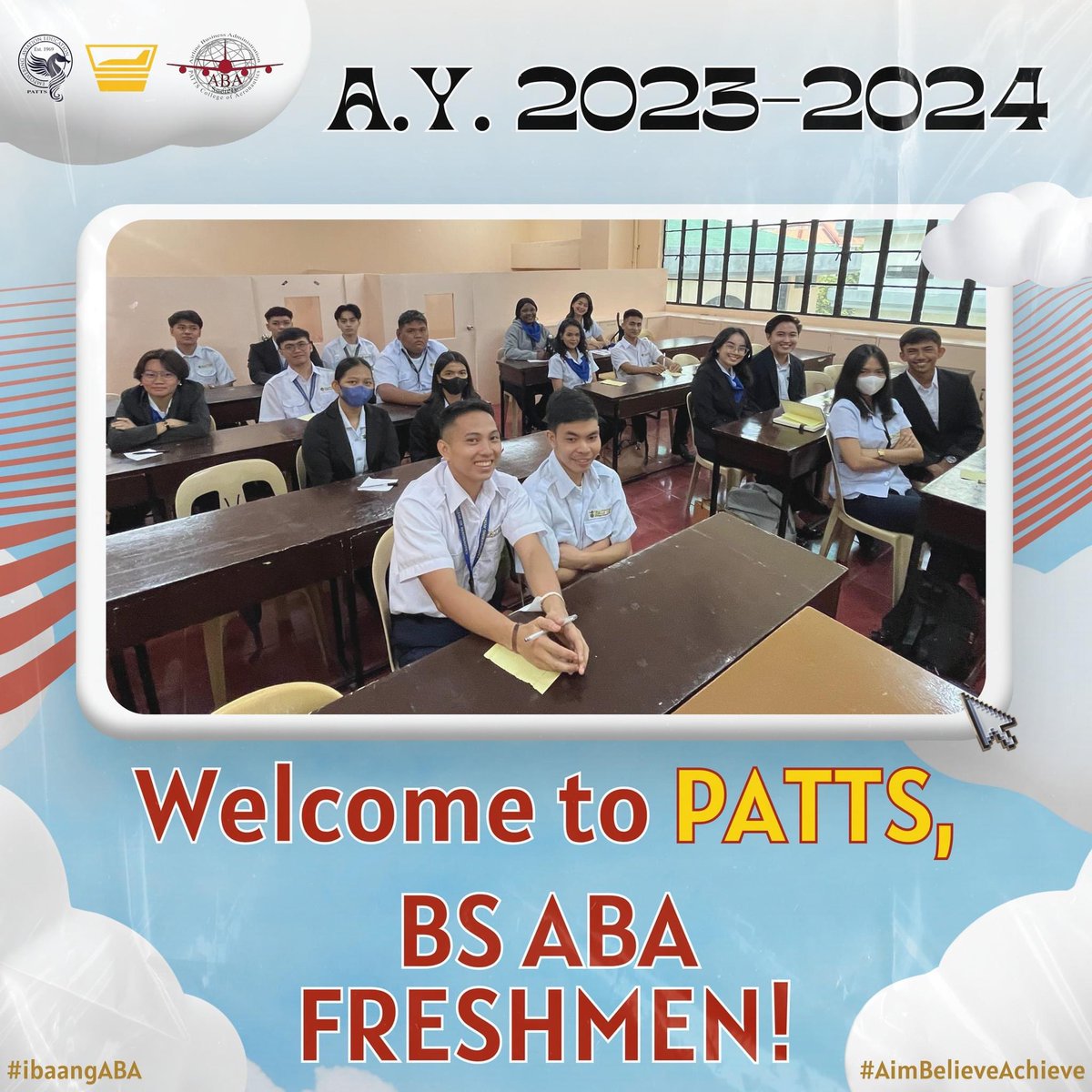 abasoc_'s tweet photo. 𝐖𝐞𝐥𝐜𝐨𝐦𝐢𝐧𝐠 𝐭𝐡𝐞 𝐁𝐒 𝐀𝐁𝐀 𝐅𝐫𝐞𝐬𝐡𝐦𝐞𝐧! 🌟

To all the bright minds stepping onto campus for the first time, your journey of discovery begins now.

From finding your way around campus to forging lifelong friendships, this is your time to shine. https://t.co/ryg8MaK4rm