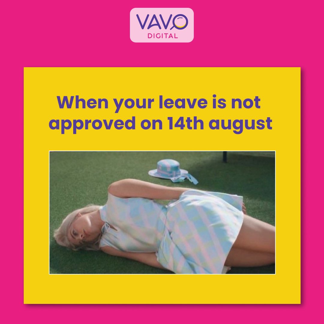 VavoDigital's tweet photo. Alexa play โHaye haye yeh majbooriโ!๐ค
Tag/Share with that corporate majdoor!๐๐ป
#agencylife #corporatmajdoor #vavodigital https://t.co/j3eWDwTEse