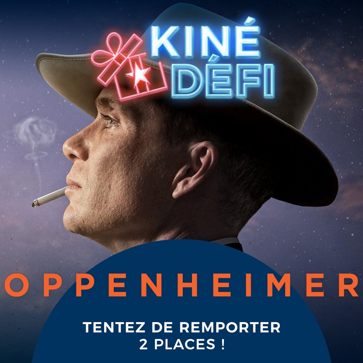 Kinepolis_FR's tweet photo. 🎞️ 𝗖𝗢𝗡𝗖𝗢𝗨𝗥𝗦 🎞️ 

Tente de remporter 2 places pour la séance de ton choix de 𝗢𝗣𝗣𝗘𝗡𝗛𝗘𝗜𝗠𝗘𝗥 dans ton Kinepolis : 
👉 RT + follow @Kinepolis_FR 
👉 la ville de ton Kinepolis en comm' 

Les gagnants seront contactés par message privé.
Bonne chance 🍀 
#Oppenheimer https://t.co/5266x3t5ja