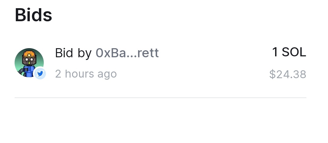 Gm everyone!

"Blodie" on gloomy cluster by <a href="/GloomyJD/">Gloomy NFT</a> got the first bid from legend <a href="/0xBarrett/">Bear it</a> thank you so much!!!❤️‍🔥❤️‍🔥

Highest bid : 1 sol

Link below👇👇👇