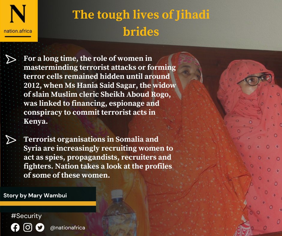 Women Against Terrorism (@wat_kenya) on Twitter photo Life for women in #AlShabaab is marred by abuse, sexual exploitation & GBV by militants. Understanding the motivation & #Recruitment processes is vital to fight against #Terrorism. We aim to create a society #EmpoweredAgainstViolentExtremism
<a href="/NCTC_Kenya/">NCTC Kenya</a>
x.com/NationAfrica/s… Life for women in #AlShabaab is marred by abuse, sexual exploitation & GBV by militants. Understanding the motivation & #Recruitment processes is vital to fight against #Terrorism. We aim to create a society #EmpoweredAgainstViolentExtremism
<a href="/NCTC_Kenya/">NCTC Kenya</a>
x.com/NationAfrica/s…