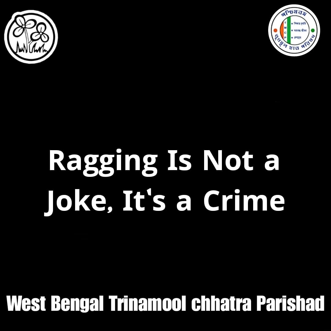 SanghamitraLIVE's tweet photo. Be civilized.
#RaggingFreeJadavpur 
#JadavpurUniversity https://t.co/d9k98roe7L
