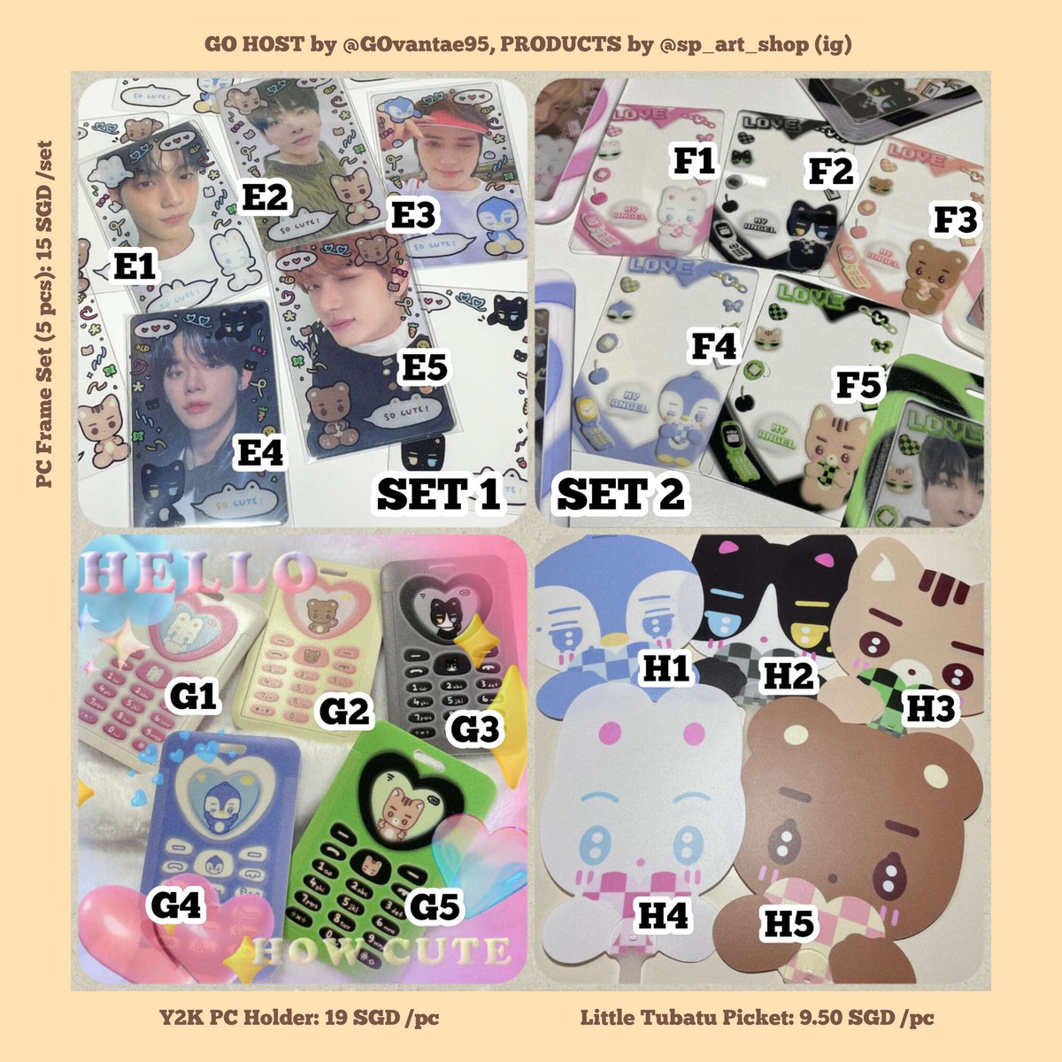 GOvantae95's tweet photo. [🇸🇬 SG GO] 
Instock BTS TXT Fanart Merchandise 
(Products by @little_tubatu)
⏰ Deadline: 25th August 2023 (fri) 2359pm SGT+8
👶 6.50 SGD to 24 SGD /item 
💵 PayNow/PayLah (2TP)
🛒 https://t.co/9cKUT9O3wD
Click Link to join SG GO
#txtdoll #txtfanmerch #txtgrouporder https://t.co/zengtTIGIm