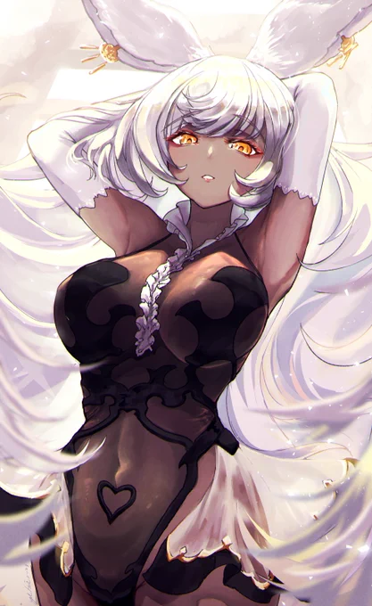 #グラブル  マコラ 次は花菖蒲スキンを描います
