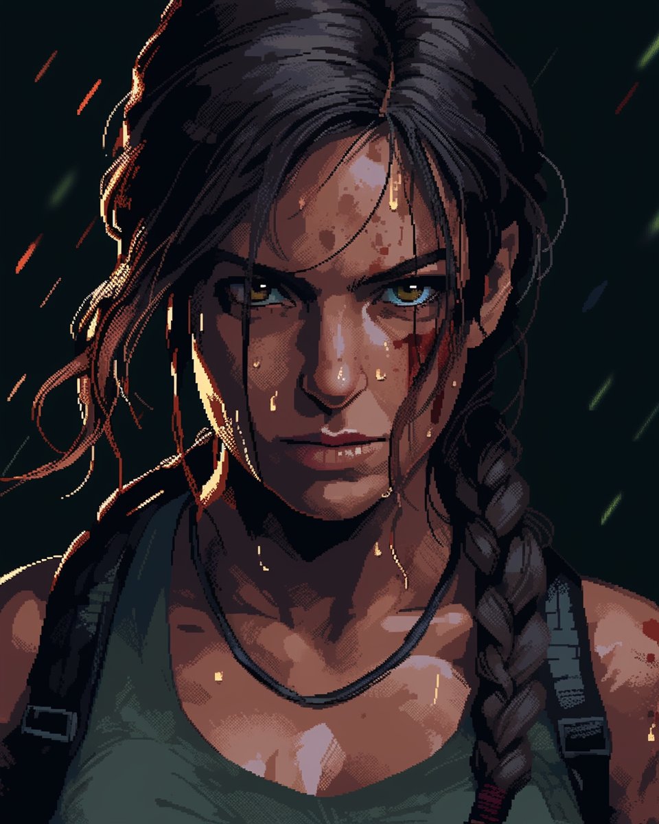 Another Lara #RetroAI