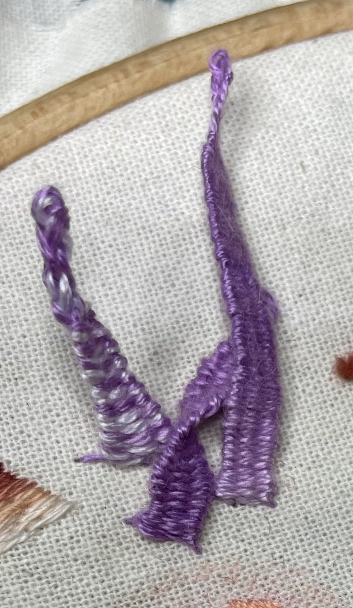 CarolineHack's tweet photo. Selection of techniques I’m sampling in #HandEmbroidery. #FrenchKnots #Picots, #beading and generally experimenting with threads. https://t.co/VVgi0iYP7l