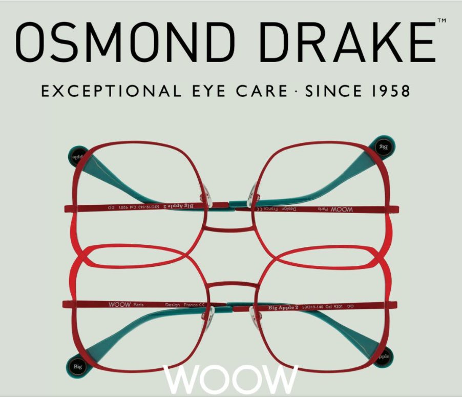 ODOpticians's tweet image. WOOW at Osmond Drake

We are really pleased to have the new WOOW range on offer in practice

Inspired by French City Life such as the vibrant Paris, these new frames are sleek, modern, and chic.

Pop into practice next week to check them out!
#optometry #osmonddrake #shoppenarth