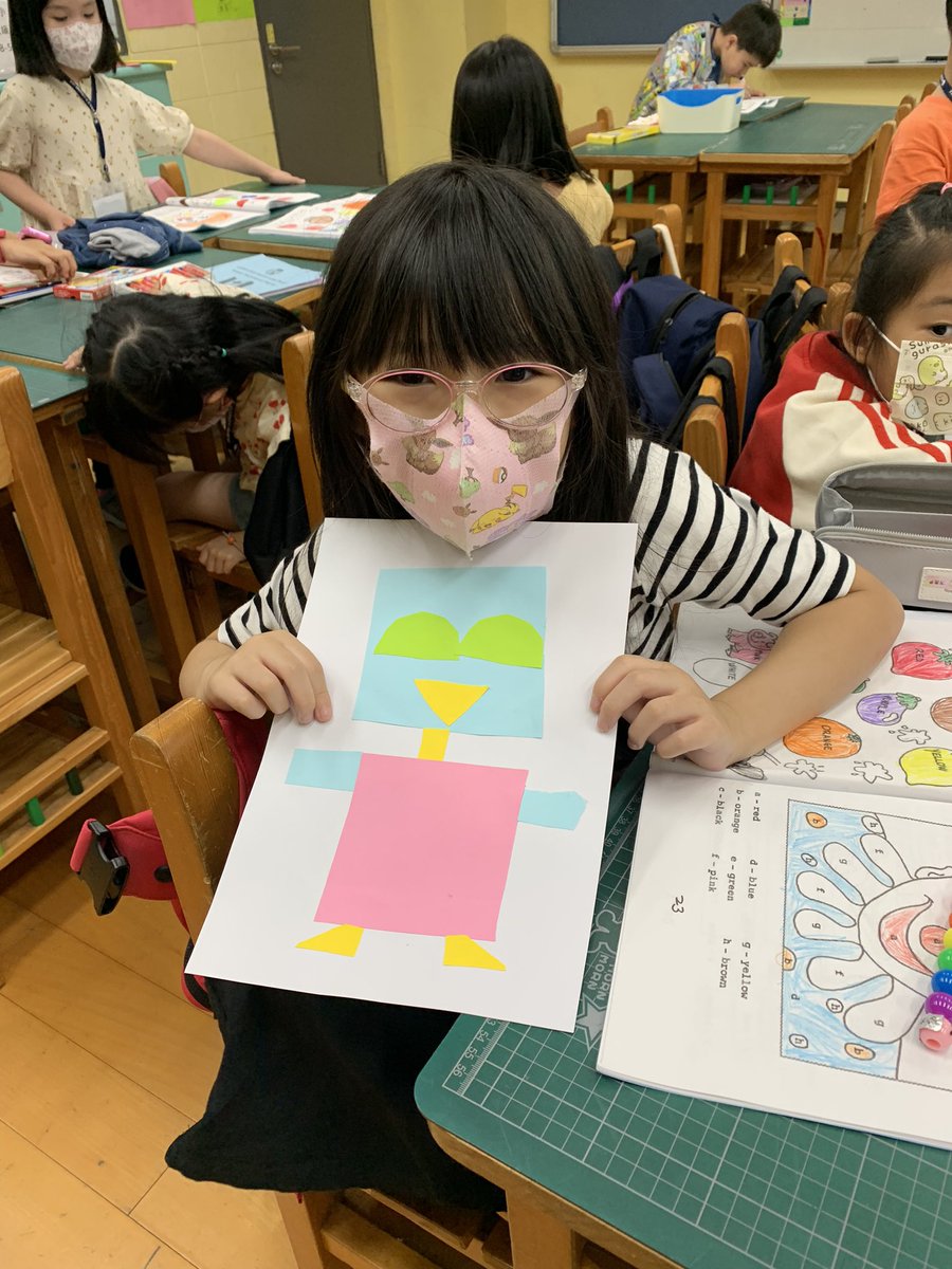 Taiwan Day 6 Theme: Shapes &amp; Colours 🔴🟧🟡🟩🔵🟪 #LKDSBInternationalEd #ESLSLPTaiwan <a href="/IntlLKDSB/">LKDSBInternational</a>