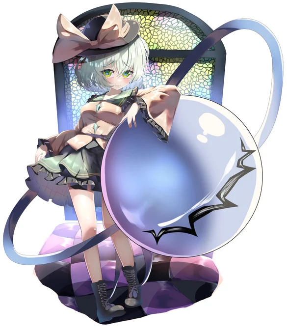 サードアイがドでかくなってしまったこいしちゃん #東方project