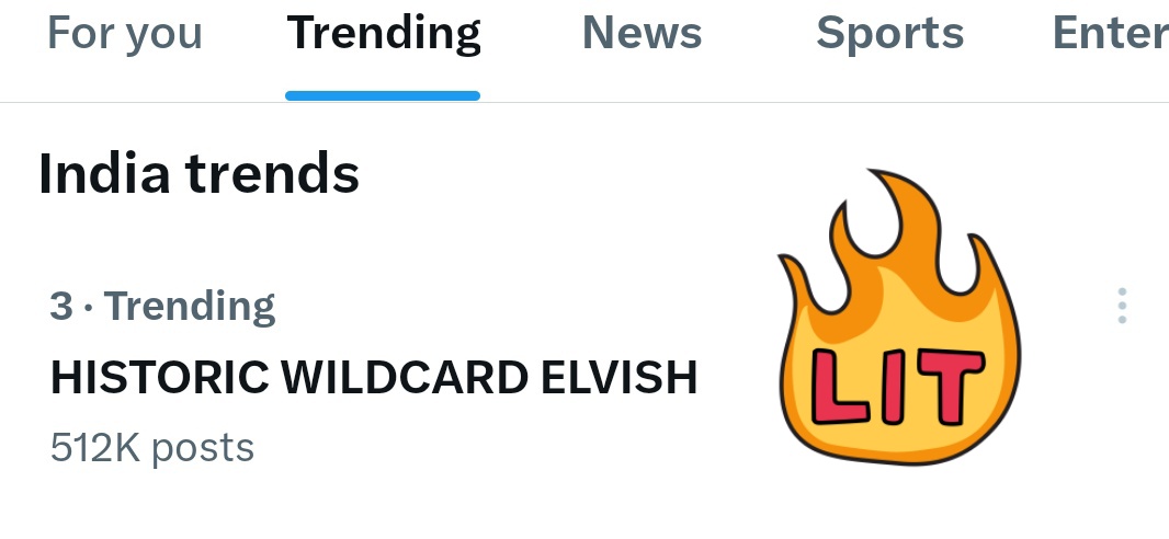 IamRoyalPandit's tweet photo. Jai Shree Ram

Power of #ElvishArmy #SystummArmy Great job done. 500k done in 1hr 30min

HISTORIC WILDCARD ELVISH 

#ElvishYadav #VoteForElvishYadav #OnlyElvishMatters https://t.co/jVvy0Ud1Yk