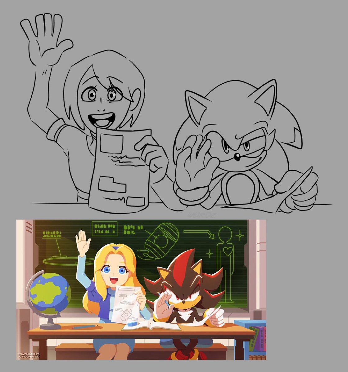 WeirdozJunkary's tweet photo. Did even more stuff with them
#art #sonicart #characterswap https://t.co/QdqvAQq85Q