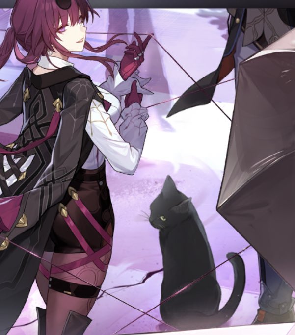 Reihoukai3's tweet photo. 黒猫がエリオ説。 パクノダがアジトに戻る時のシーン思い出した。(確かアニオリ) https://t.co/TKg6zUHEZj