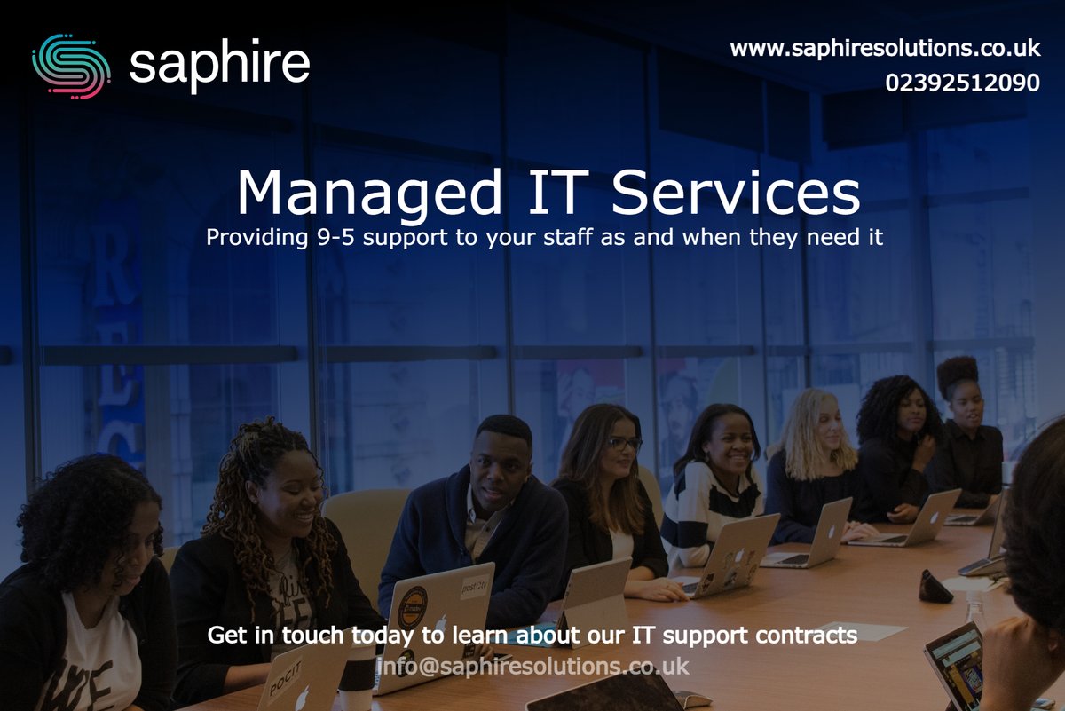 SaphireComputer's tweet image. We manage your IT so you can focus on growing your business
Get in touch today to learn about our managed IT support contracts.
#ManagedITServices #UKITSupport #MSP