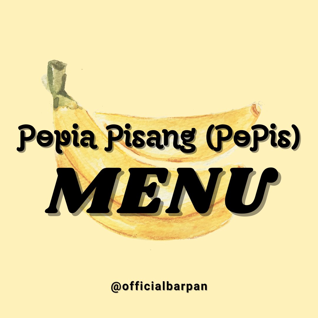 officialbarpan's tweet photo. HELLO #BARPANIANS SEKALIAN!

POPIS PUN AVAILABLE DI STALL BARPAN ARITUK. BOLEH NGUJA MENU PRICELIST DALAM GAMBAR!

🛵 COD AVAILABLE!
🛍️ SELF PICK UP ALSO CAN!

ISAMUDDIN (WHATSAPP ONLY)
https://t.co/GH34wQib8m

#officialbarpan #businessismypassion #yangpentingbuat https://t.co/8LIKYWYSNh