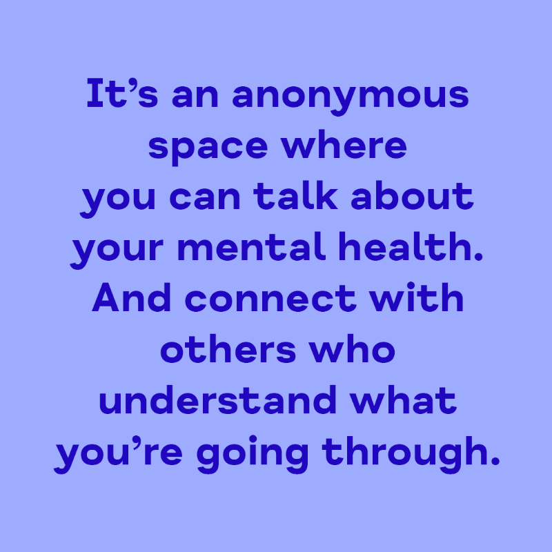 MindCharity's tweet photo. Side by Side = a safe space where you can talk about your mental health experiences and connect with others who understand (completely anonymously).

You never know who may be struggling so please retweet this.

Sign up here 👇🏾
https://t.co/XbgTATeOTt
