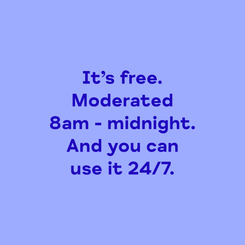 MindCharity's tweet photo. Side by Side = a safe space where you can talk about your mental health experiences and connect with others who understand (completely anonymously).

You never know who may be struggling so please retweet this.

Sign up here 👇🏾
https://t.co/XbgTATeOTt