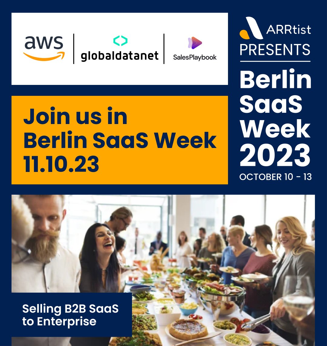 globaldatanet (@globaldatanet) on Twitter photo We are inviting you into the <a href="/AWS_DACH/">Amazon Web Services DACH</a> office to our Enterprise-focused Meet-Up at ARRtist's Berlin SaaS Week on the 11th of October! 💜💛💚
Grab your ticket now since this is a hot topic and seats are limited! 🔥
lnkd.in/eWE-epX2
#aws #saas #development We are inviting you into the <a href="/AWS_DACH/">Amazon Web Services DACH</a> office to our Enterprise-focused Meet-Up at ARRtist's Berlin SaaS Week on the 11th of October! 💜💛💚
Grab your ticket now since this is a hot topic and seats are limited! 🔥
lnkd.in/eWE-epX2
#aws #saas #development