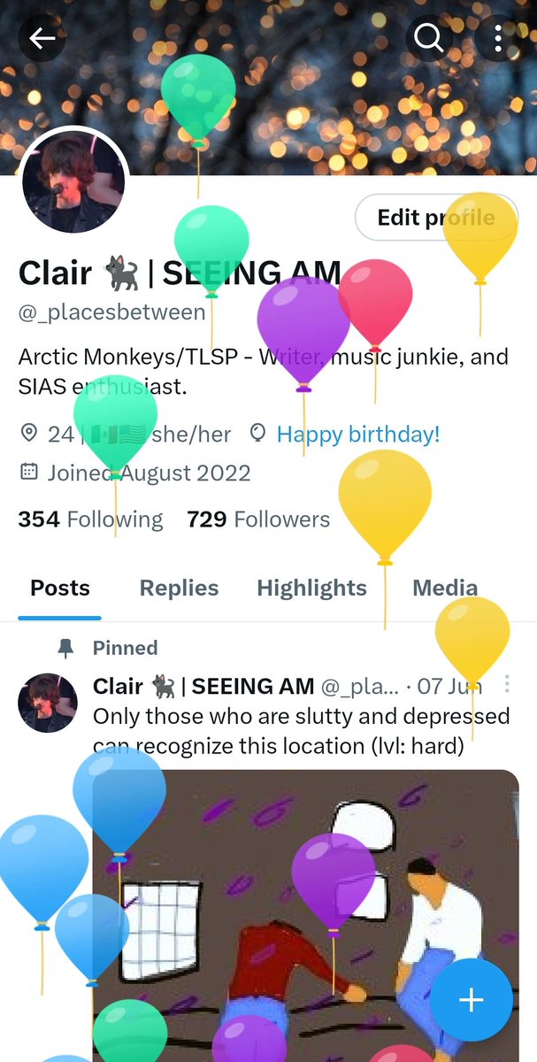 _placesbetween's tweet photo. My birfday innit 🤓 https://t.co/4KeGHUNxWm