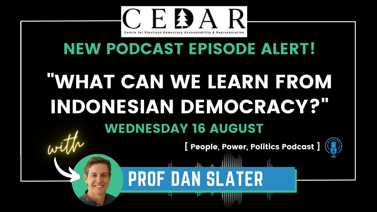 Petra Alderman (@petraalderman) on Twitter photo 🚨 New episode of the #PeoplePowerPolitics podcast featuring <a href="/SlaterPolitics/">Dan Slater</a> coming this Wednesday! 🎧
Tune in on your favourite podcast streaming platform 🤩
<a href="/CEDAR_Bham/">CEDAR</a> <a href="/Fromagehomme/">Nic Cheeseman</a> <a href="/HaughtonTim/">Tim Haughton</a> <a href="/Manoel_Gehrke/">Manoel Gehrke</a> 🚨 New episode of the #PeoplePowerPolitics podcast featuring <a href="/SlaterPolitics/">Dan Slater</a> coming this Wednesday! 🎧
Tune in on your favourite podcast streaming platform 🤩
<a href="/CEDAR_Bham/">CEDAR</a> <a href="/Fromagehomme/">Nic Cheeseman</a> <a href="/HaughtonTim/">Tim Haughton</a> <a href="/Manoel_Gehrke/">Manoel Gehrke</a>