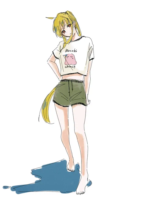 ぼっちちゃんTシャツかわいいね