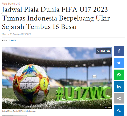 anisanbl12's tweet photo. Mimpinya jangan cuma 16 besar. Harus final dong. Indonesia punya modal bagus, tinggal persiapkan diri aja dengan matang. @erickthohir pasti bisa!!!!

@wijaya478 @SekarTa58984305 @spektrumku @balaputra_deva

https://t.co/89uePcEfpK https://t.co/tWyO31XDLZ