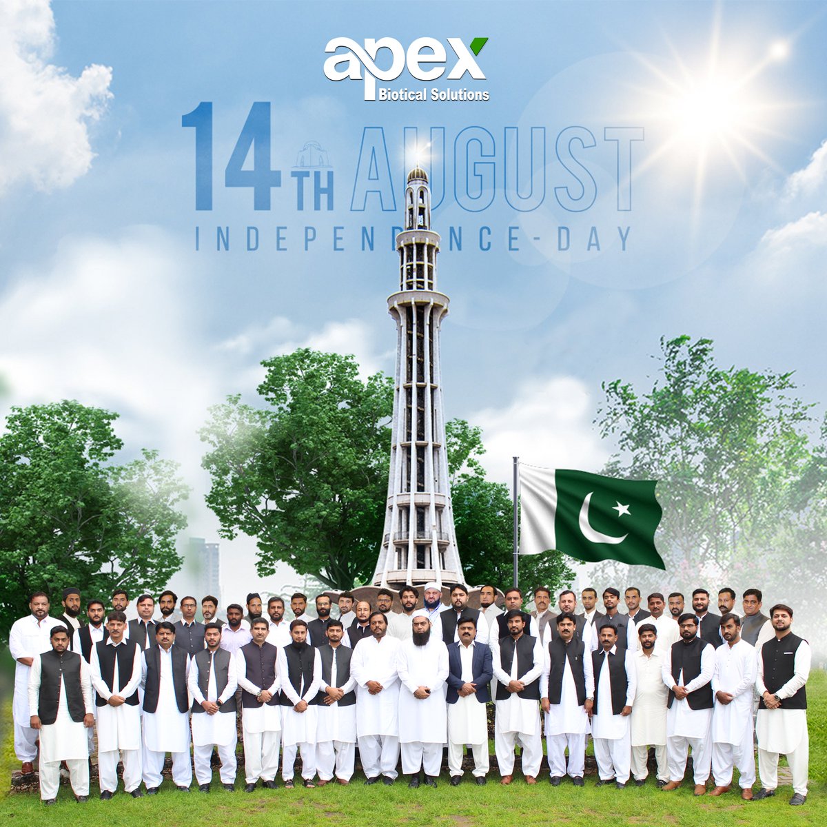 absvetorg's tweet photo. Wish You Happy Independence Day from
All Apex Biotical Solutions Team
.
.
.
#apexbioticalsolution #IndependenceDay #14august2023 https://t.co/1c2L0UrIp1