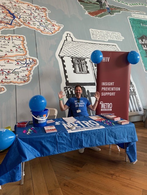 METROCharity's tweet photo. Our team had a fantastic time at @ColchesterPride promoting what support services we offer locally! However you spent your day, we hope it was full of joy and pride! #ColchesterPride https://t.co/9K6H3sddPJ