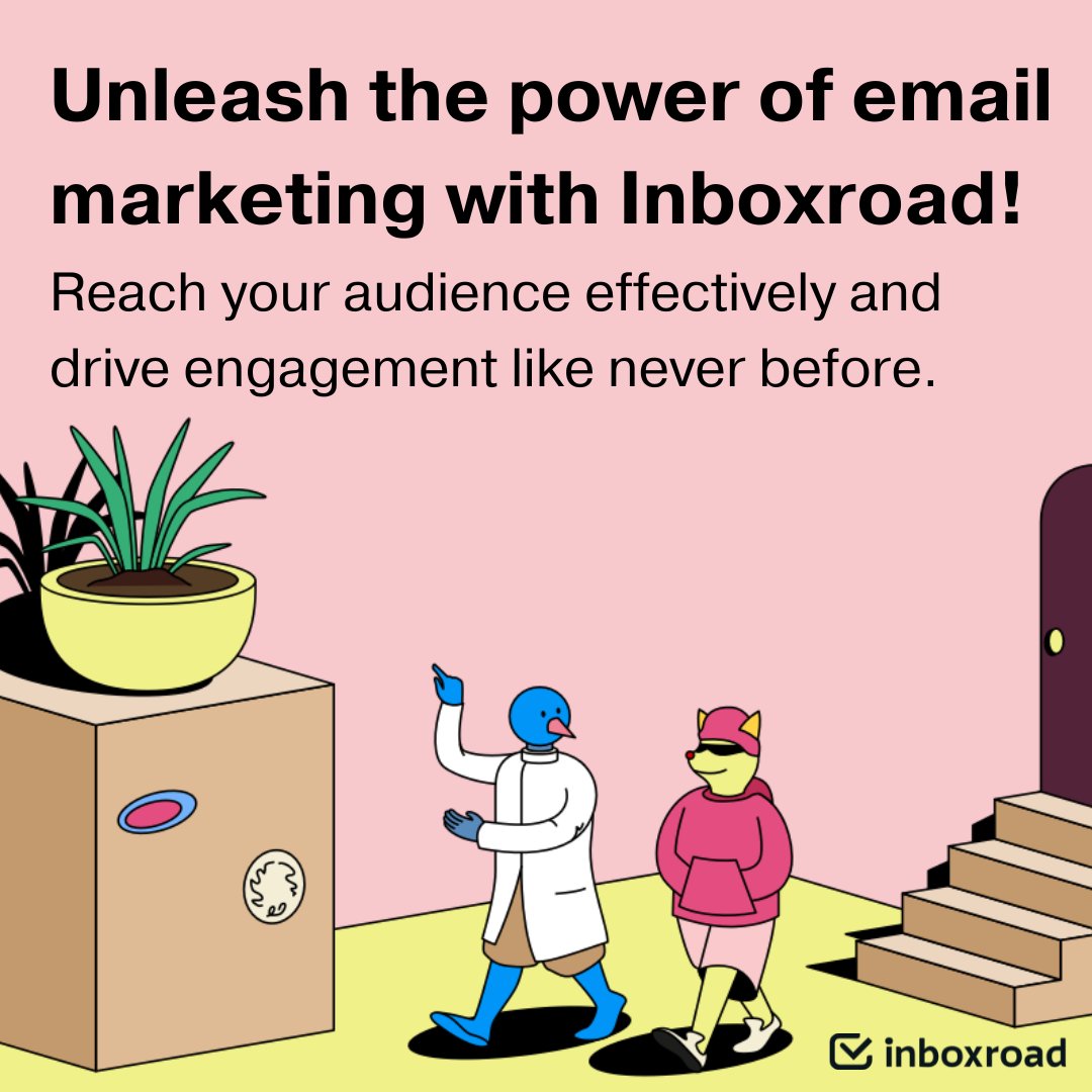 Reach your audience effectively and drive engagement like never before. 💥 #EmailMarketing #Inboxroad