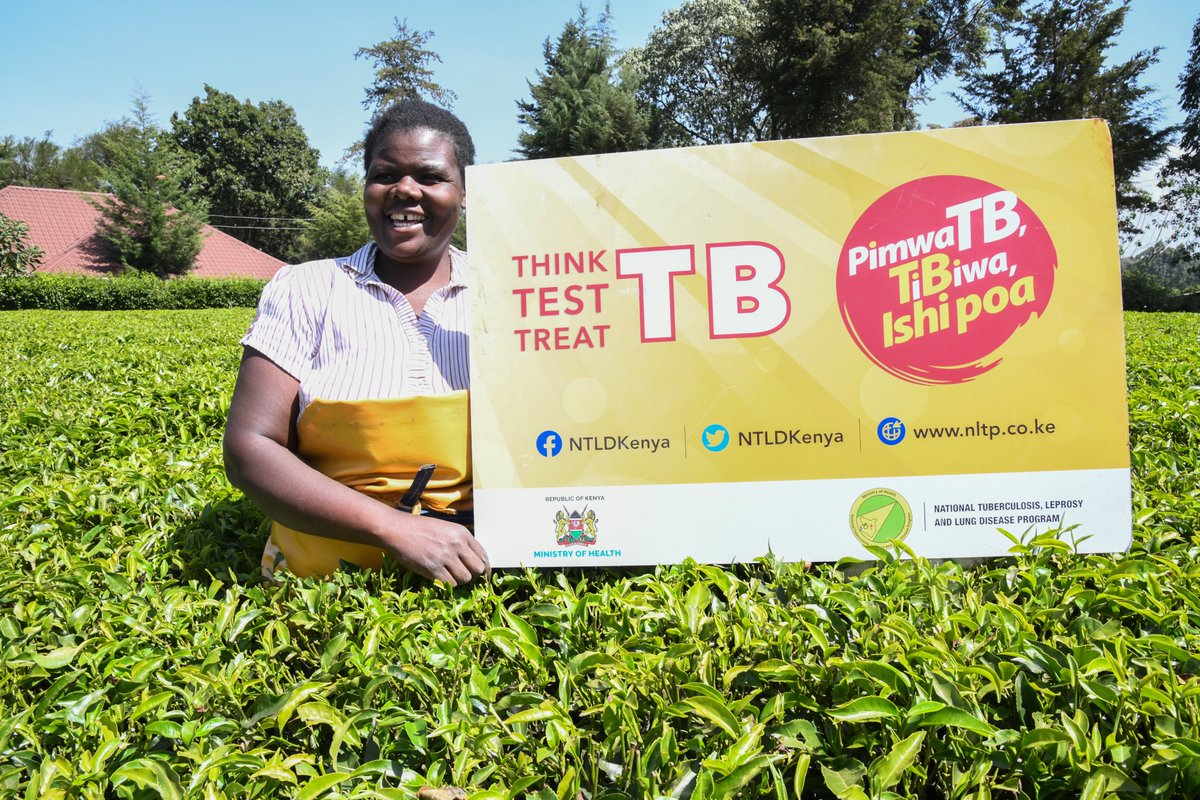 Together We Can Achieve a TB-Free Kenya: Take Action Now! #YesWeCanEndTBinKenya #ThinkTestTreatTB