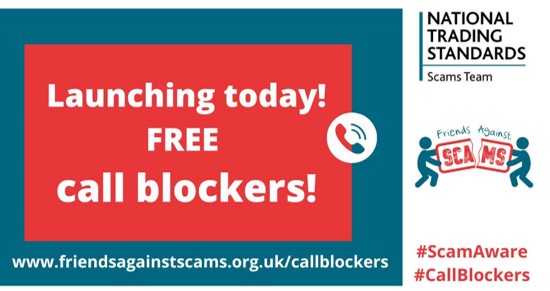 tsecrime's tweet photo. RT @bhamts: Make scams calls a thing of the past. Apply for a free call blocker today! In partnership with TrueCall, free call blockers are now available at: https://t.co/zFWmv9Ltqe #CallBlocker #ScamAware https://t.co/FKn8ngffsM