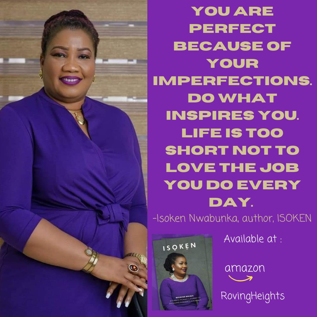 isokencommunity's tweet photo. Do what inspires you. Your imperfection makes you perfect and unique.

Don't forget to grab a copy of ISOKEN today. its available on amazon or RovingHeights Books https://t.co/cJ7qnA04nF