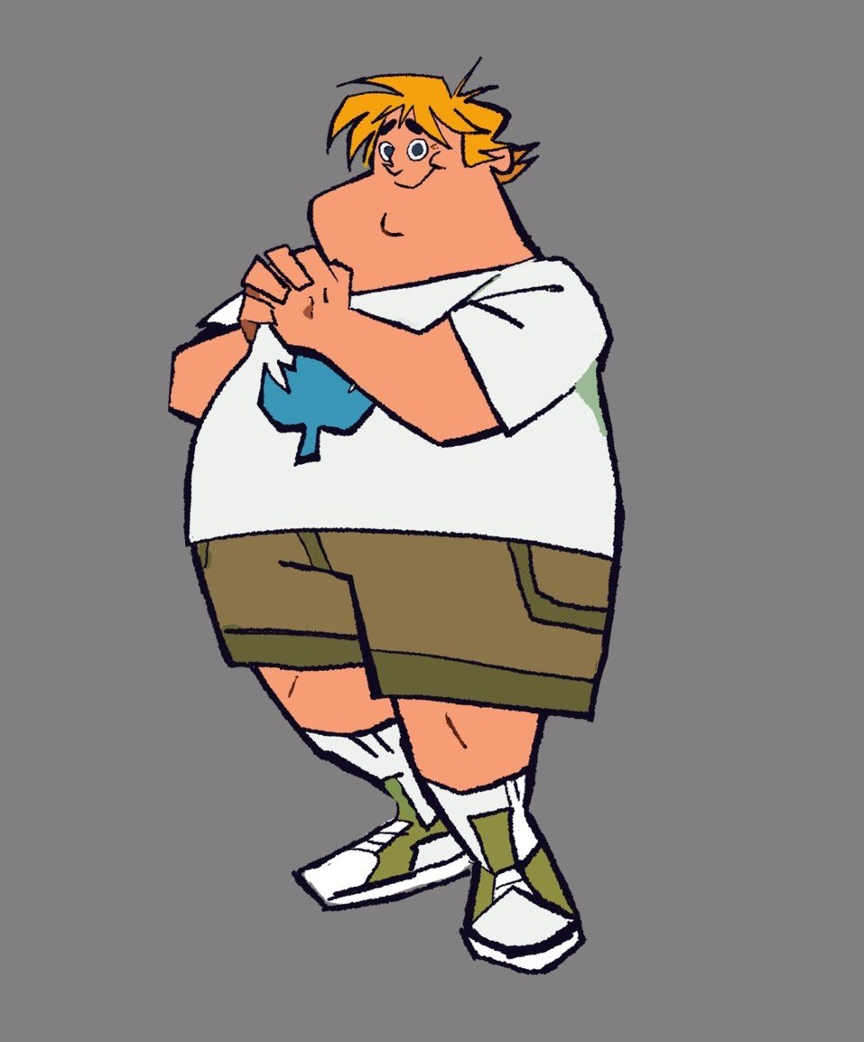 fat male focus 1boy grey background solo shirt shorts  illustration images